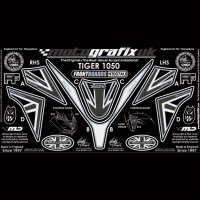 Motografix Steinschlagschutz passend für Triumph Tiger 1050 2007- Motografix Steinschlagschutz passend für Triumph Tiger 1050 2007-