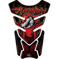 Motografix Bandit Red 3D Gel Tank Pad Protector ST078R Motografix Bandit Red 3D Gel Tank Pad Protector ST078R