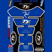 Motografix 3D Gel Tank Pad Protector Isle Of Man TT IOMTT01B Motografix 3D Gel Tank Pad Protector Isle Of Man TT IOMTT01B