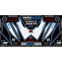 Motografix Steinschlagschutz passend für Suzuki GSX-R 600 / 750 2008-2010 Motografix Steinschlagschutz passend für Suzuki GSX-R 600 / 750 2008-2010