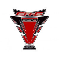 Motografix 3D Gel Tank Pad Rot passend für Kawasaki ER-6 650 Motografix 3D Gel Tank Pad Rot passend für Kawasaki ER-6 650