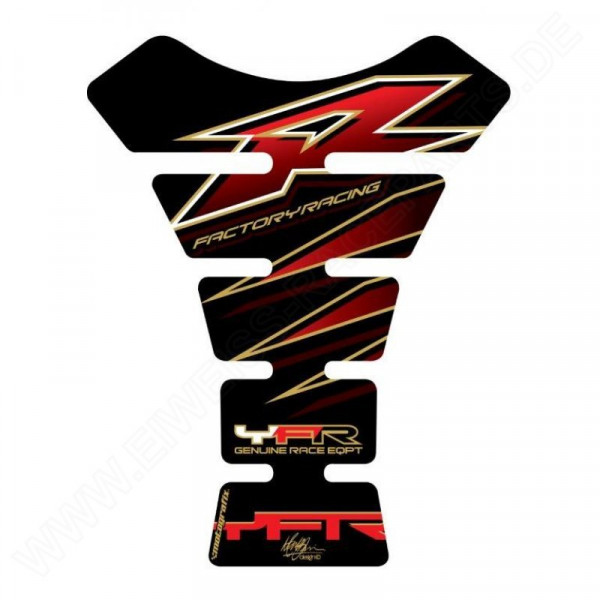 Motografix Yamaha YZF R6 / R1 / R25 / R3 3D Gel Tank Pad Protector TY006KR