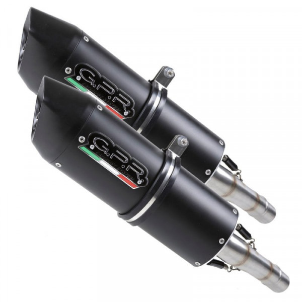GPR Furore Nero Slip-On Auspuff passend für BMW K 1600 GTL 2012-2016