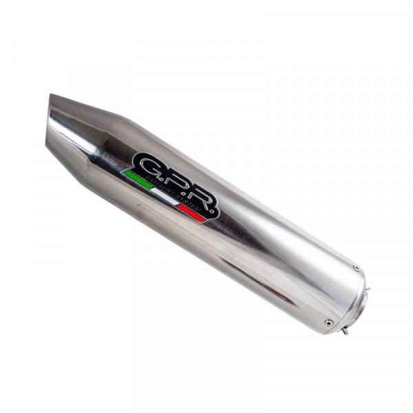 Malaguti Spidermax 500 RS 2008-2011, Power Bomb, Homologated legal slip-on exhaust including removab