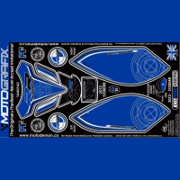 Motografix Tankschutz Knie Pads passend für BMW S1000 RR 2012-2014 Motografix Tankschutz Knie Pads passend für BMW S1000 RR 2012-2014