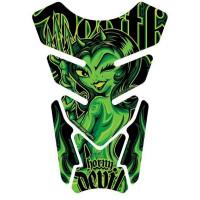 Motografix Horny Devil Green 3D Gel Tank Pad Protector ST074G Motografix Horny Devil Green 3D Gel Tank Pad Protector ST074G