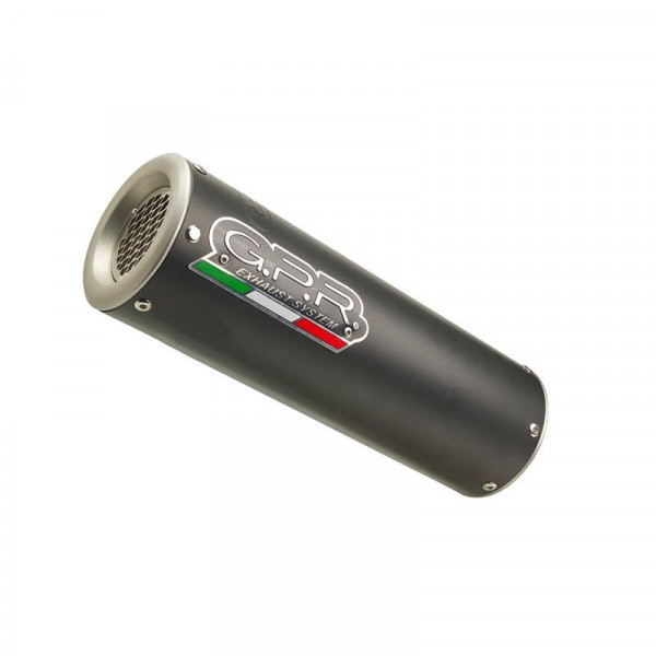 Voge Brivido 500 R 2021-2022, M3 Black Titanium, Racing slip-on exhaust including link pipe