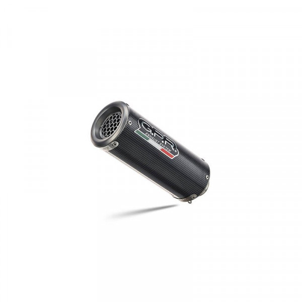 Yamaha Mt-25 250 2021-2025, M3 Poppy , Homologated legal slip-on exhaust including removable db kil