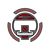 Motografix Tankdeckel Protektor passend für BMW S1000RR 2009-2018 BGC001R Motografix Tankdeckel Protektor passend für BMW S1000RR 2009-2018 BGC001R