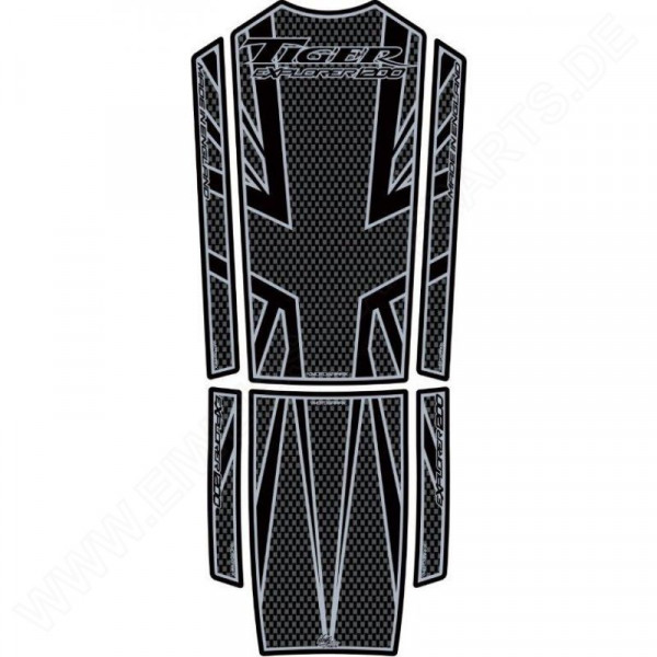 Motografix Triumph Tiger Explorer 1200 3D Gel Tank Pad TT019CUJ