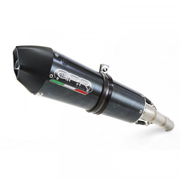 GPR GPE Ann. Poppy Slip-On Auspuff passend für BMW R 1200 R (2006–2010)