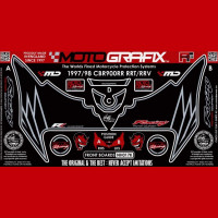 Motografix Steinschlagschutz passend für Honda CBR 900 RR 1996-1997 Motografix Steinschlagschutz passend für Honda CBR 900 RR 1996-1997
