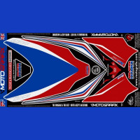 Motografix Steinschlagschutz Set passend für Honda CBR 1000 RR 2008-2011 NH010HRC Motografix Steinschlagschutz Set passend für Honda CBR 1000 RR 2008-2011 NH010HRC