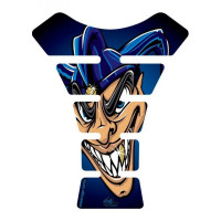 Motografix Evil Joker Blue 3D Gel Tank Pad Protector Motografix Evil Joker Blue 3D Gel Tank Pad Protector