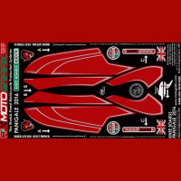 Motografix Tankschutz Knie Pads passend für Ducati 959 / 1299 Panigale Motografix Tankschutz Knie Pads passend für Ducati 959 / 1299 Panigale