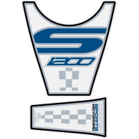 Motografix 3D Gel Tank Pad Protector TB005W passend für BMW K 1200 S Motografix 3D Gel Tank Pad Protector TB005W passend für BMW K 1200 S