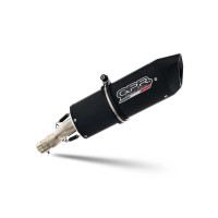 GPR Furore Nero Slip-on Auspuff passend für BMW F 650 GS 2000–2003 GPR Furore Nero Slip-on Auspuff passend für BMW F 650 GS 2000–2003