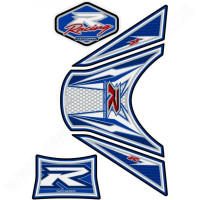 Motografix 3D Gel Tank Pad passend für Suzuki GSX-R 1000 TS025WB Motografix 3D Gel Tank Pad passend für Suzuki GSX-R 1000 TS025WB