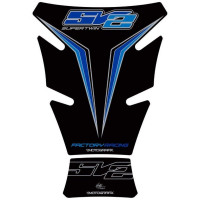 Motografix Tankpad passend für Suzuki SV 650 / 1000 Super Twin Rot 3D Gel TS028KB Motografix Tankpad passend für Suzuki SV 650 / 1000 Super Twin Rot 3D Gel TS028KB