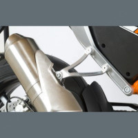 R&G Auspuffhalter Set passend für KTM Duke 690 / 690 R ab 2012 R&G Auspuffhalter Set passend für KTM Duke 690 / 690 R ab 2012