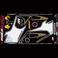 Motografix Steinschlagschutz passend für BMW S 1000 RR 2009-2011 Motografix Steinschlagschutz passend für BMW S 1000 RR 2009-2011