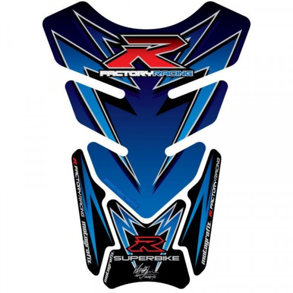 Motografix Suzuki GSX-R 600 750 1000 3D Gel Tank Pad Protector TS016B