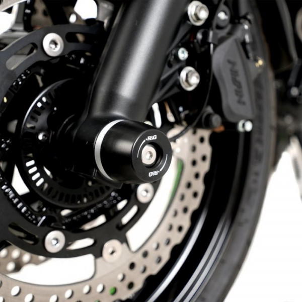 R&G APEX Gabel Protektoren Kawasaki Z650|Ninja650 2017-|Z650 RS 2022-|Z 7 Hybrid|Ninja 7 Hybrid 2024