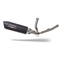 GPR Furore Evo4 Nero Auspuff passend für Suzuki V-Strom DL650 2017–2020 GPR Furore Evo4 Nero Auspuff passend für Suzuki V-Strom DL650 2017–2020