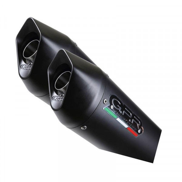 Kawasaki ZX-10R 2006-2007, Furore Nero, Dual Homologated legal bolt-on silencers including removable
