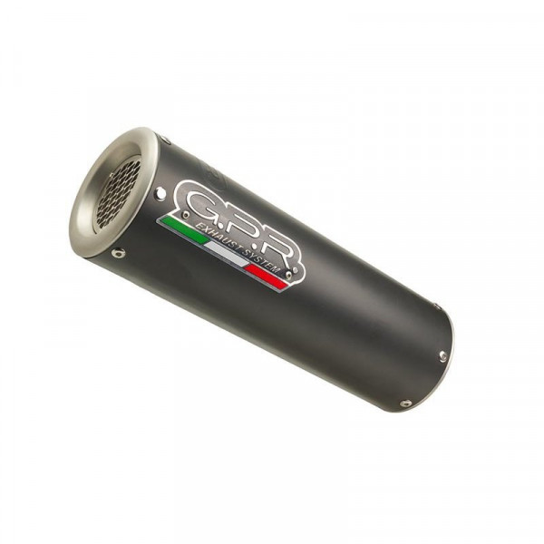 GPR Exhaust System Mv Agusta F3 675 2021/2023 e5 Homologated slip-on exhaust catalized M3 Black Tit