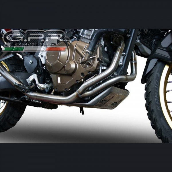 Honda Crf 1000 L Africa Twin 2018-2020, Decatalizzatore, Decat pipe Fits both original silencers and