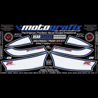 Motografix Steinschlagschutz hinten passend für Suzuki GSX-R 600 / 750 2006-2007 Motografix Steinschlagschutz hinten passend für Suzuki GSX-R 600 / 750 2006-2007