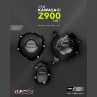 GB Racing Motor Protektor Set passend für Kawasaki Z 900 ab 2017 GB Racing Motor Protektor Set passend für Kawasaki Z 900 ab 2017