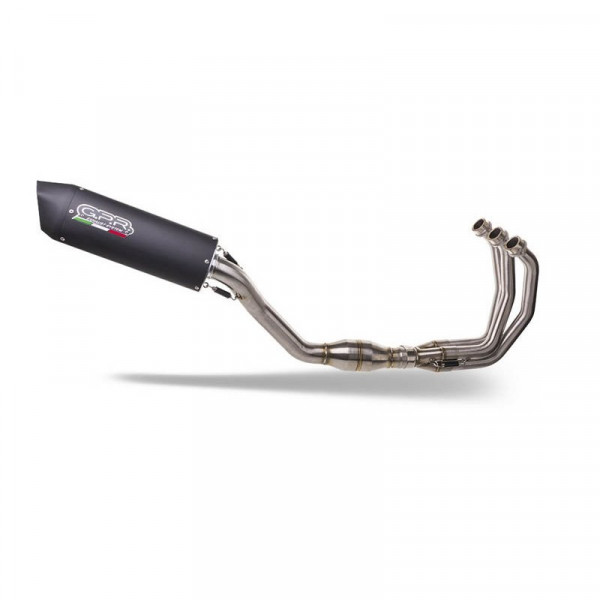 GPR Furore Evo4 Nero Auspuff passend für Yamaha Tracer 9 2021-2024