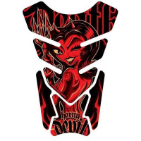 Motografix Horny Devil Red 3D Gel Tank Pad Protector Motografix Horny Devil Red 3D Gel Tank Pad Protector