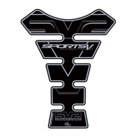 Motografix 3D Gel Tank Pad TS015K Black passend für Suzuki SV 650/1000 Motografix 3D Gel Tank Pad TS015K Black passend für Suzuki SV 650/1000