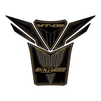 Motografix 3D Gel Tank Pad Black/Gold passend für Yamaha MT-09 Motografix 3D Gel Tank Pad Black/Gold passend für Yamaha MT-09