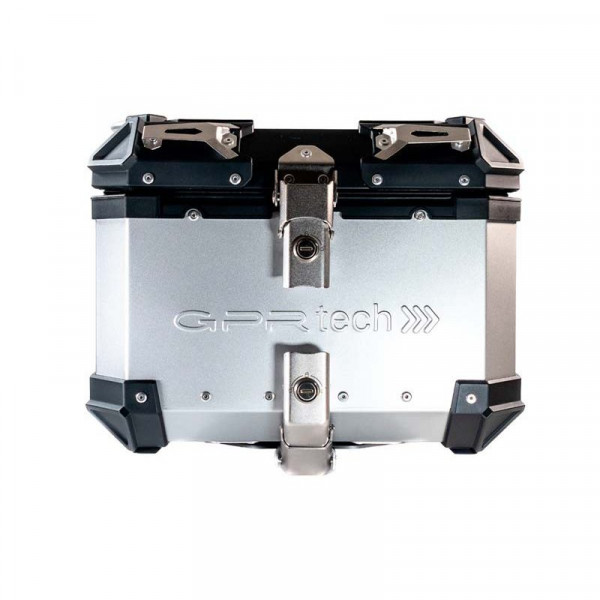 GPR TECH Topcase ALPI-TECH 26L passend für Honda Forza 300 2018–2023, silber