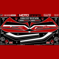 Motografix Tankschutz Knie Pads passend für BMW F800 R 2015 Motografix Tankschutz Knie Pads passend für BMW F800 R 2015