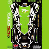 Motografix Isle Of Man TT Races 3D Gel Tank Pad Protector IOMTT07G Motografix Isle Of Man TT Races 3D Gel Tank Pad Protector IOMTT07G