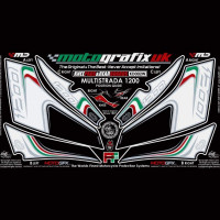 Motografix Steinschlagschutz Set passend für Ducati Multistrada 1200 2010 Motografix Steinschlagschutz Set passend für Ducati Multistrada 1200 2010