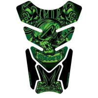 Motografix Death or Glory Green 3D Gel Tankpad Protector Motografix Death or Glory Green 3D Gel Tankpad Protector