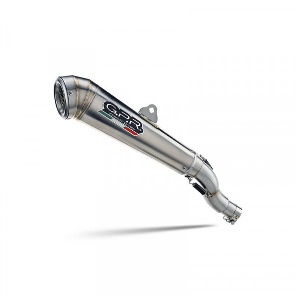 Ktm Duke 790 2021-2024, Powercone Evo, Homologated legal slip-on exhaust including removable db kill