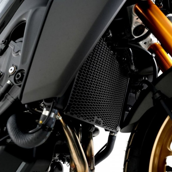 R&G Kühlergitter Schutz PRO BLACK Yamaha MT-09 / SP 2021-2023 / Tracer 9 2021-2024 / XSR 900 2022-