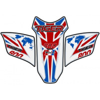 Motografix 3D Gel Tankpad TT031BWUJ passend für Triumph Tiger 800 Motografix 3D Gel Tankpad TT031BWUJ passend für Triumph Tiger 800