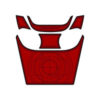 Motografix 3D Gel Tank Pad TB026R passend für BMW R 1200 RT Motografix 3D Gel Tank Pad TB026R passend für BMW R 1200 RT