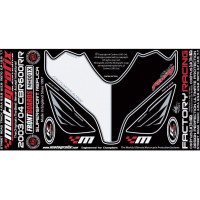 Motografix Steinschlagschutz passend für Honda CBR 600 RR 2003-2004 Motografix Steinschlagschutz passend für Honda CBR 600 RR 2003-2004