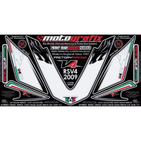 Motografix Steinschlagschutz Set vorn und hinten passend für Aprilia RSV4 2009–2016 Motografix Steinschlagschutz Set vorn und hinten passend für Aprilia RSV4 2009–2016