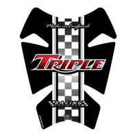Motografix 3D Gel Tank Pad Protector TT007R passend für Triumph Triple Motografix 3D Gel Tank Pad Protector TT007R passend für Triumph Triple