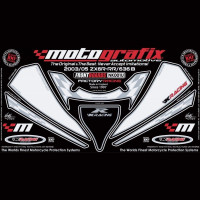 Motografix Steinschlagschutz passend für Kawasaki ZX-6 R 2003-2004 Motografix Steinschlagschutz passend für Kawasaki ZX-6 R 2003-2004